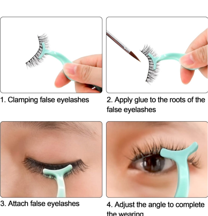 COCOMONEY PINK BLING LASHES 3 sets