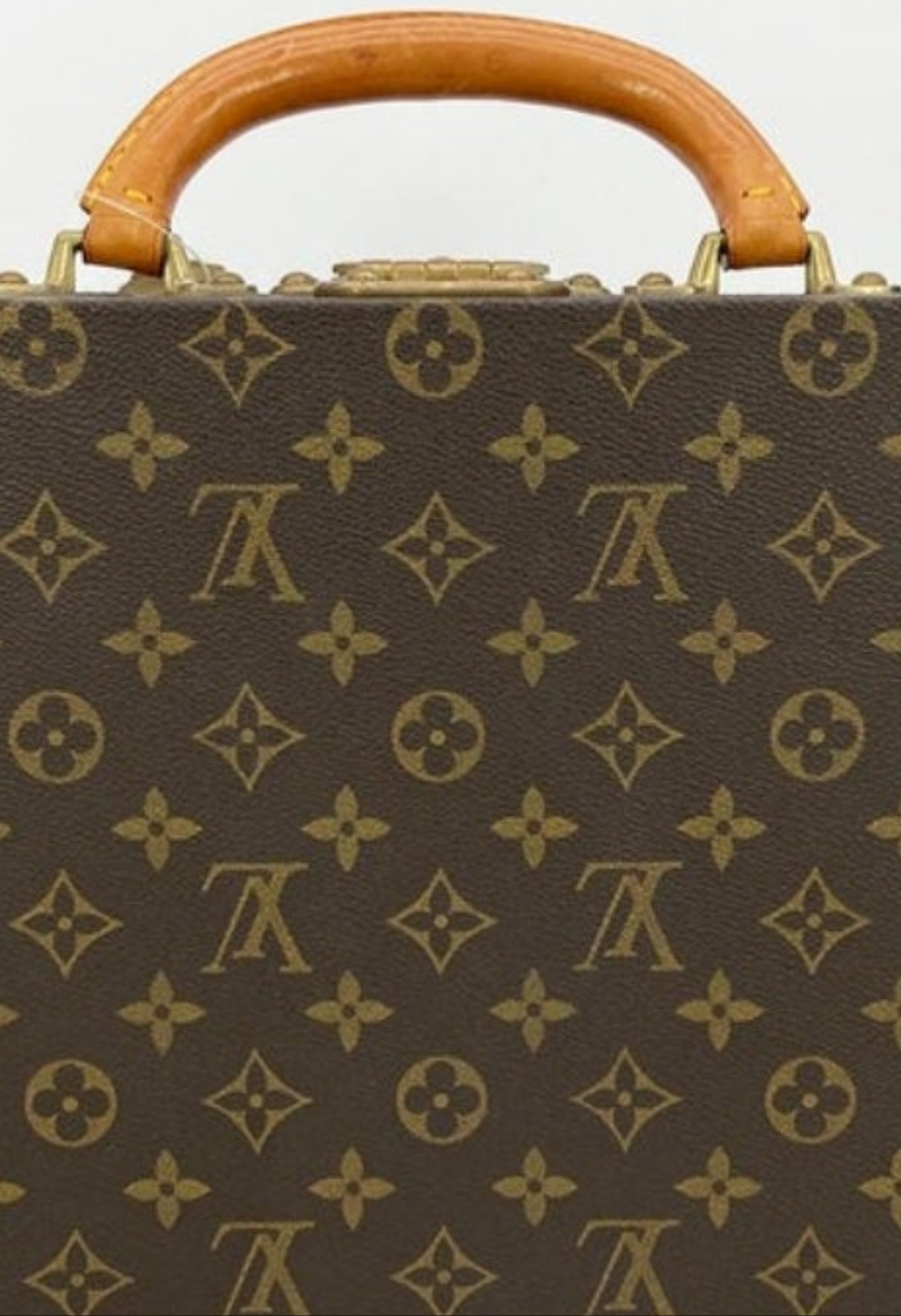 Vintage Louis Vuitton Monogram Jewelry Case c1970s