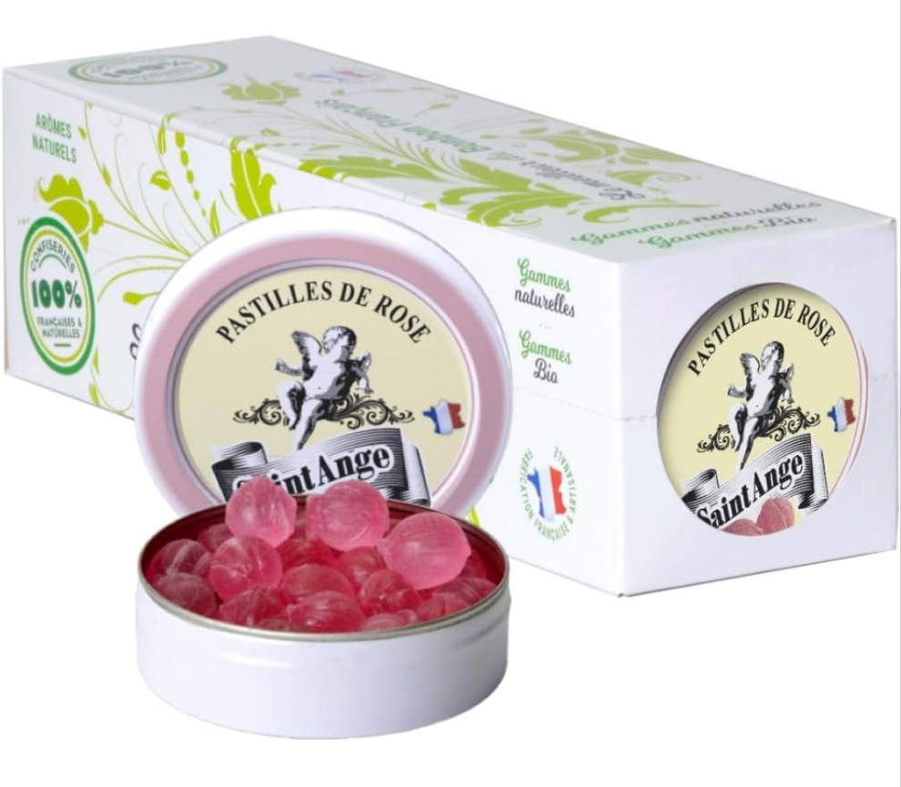 Organic Candies| Imported from France | Pastilles | Hard Candy | Case of 10