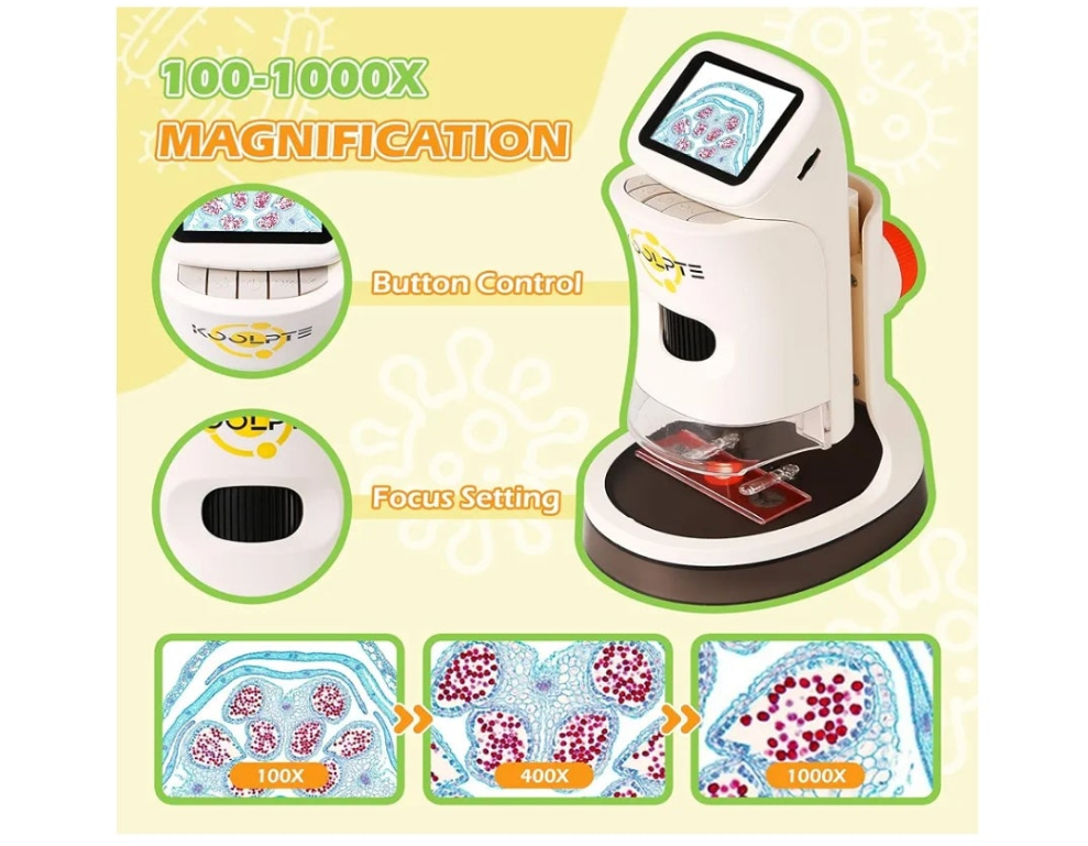 Microscope for Kids, handheld microscope choose from 3 options below ages 5 and up explore nature in depth see things closer than usual