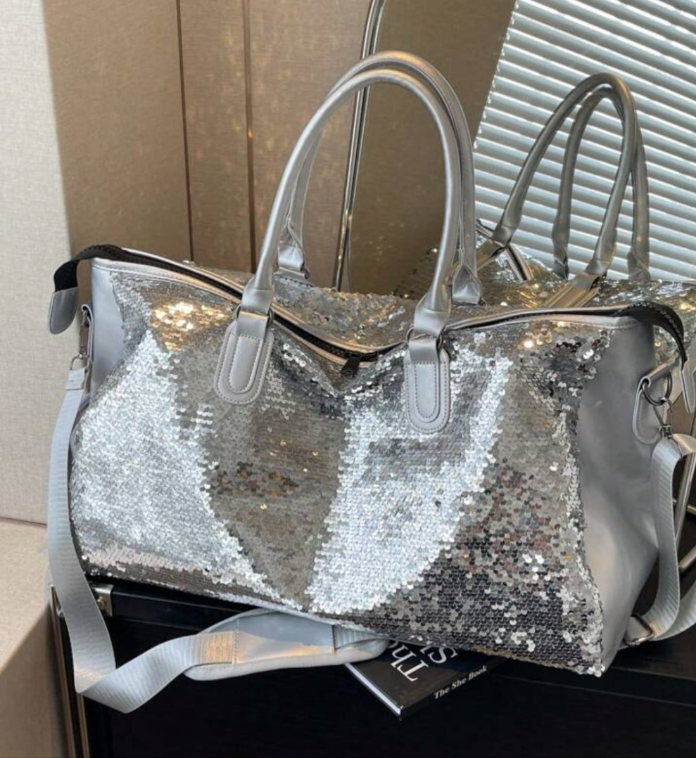 COCOMONEY Duffel Bag Sequin Queen
