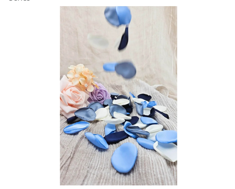 200 Pcs Silk Rose Flower Petals for Valentaine's Day,Wedding Flower Gril Basket,Aisle Scatter,Table Centerpieces,Romantic Night Decoration,3.5cm Each