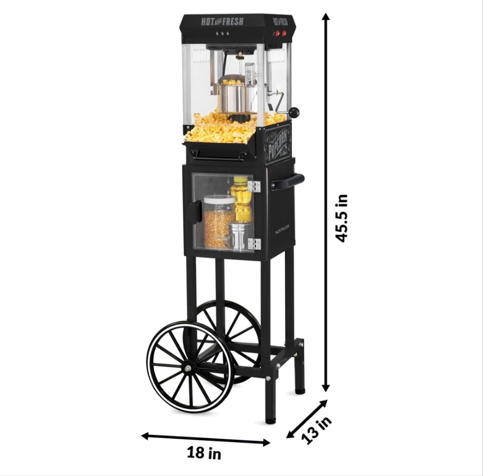 Popcorn Maker Machine in 2 colors to choose from yay fun
