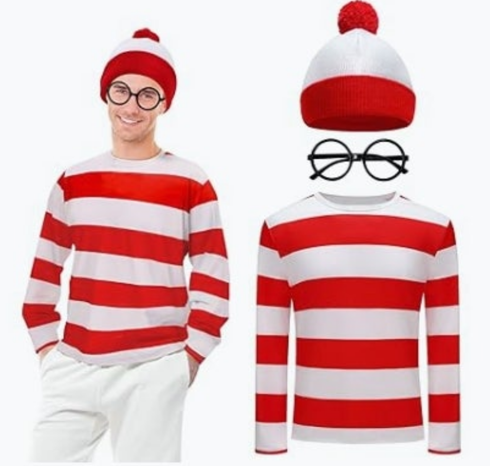 Adult Halloween costume comes with accessories show in its photo choose number by the costume you want