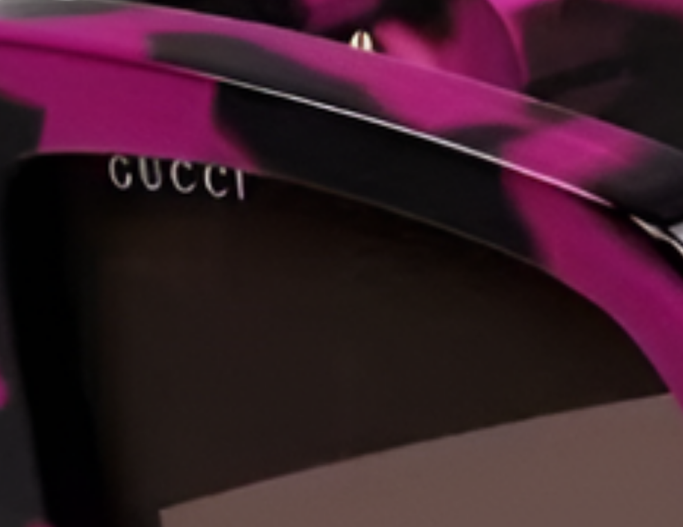 Gucci Square Sunglasses
Pink Tortise (GG0956S-008-FR)
