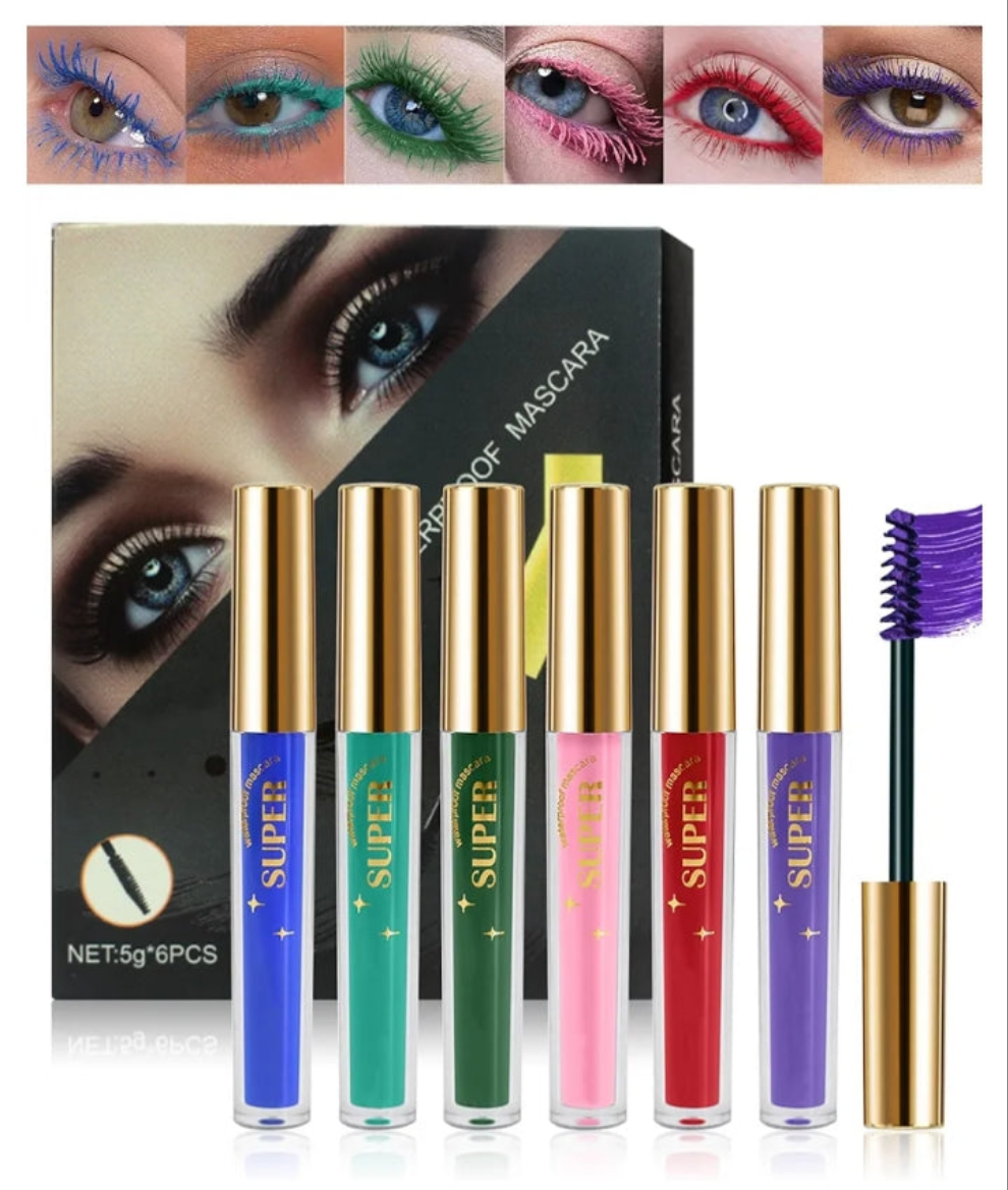 5 colors Mascara set