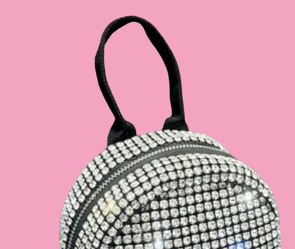 COCOMONEY Rhinestone Baddie minni