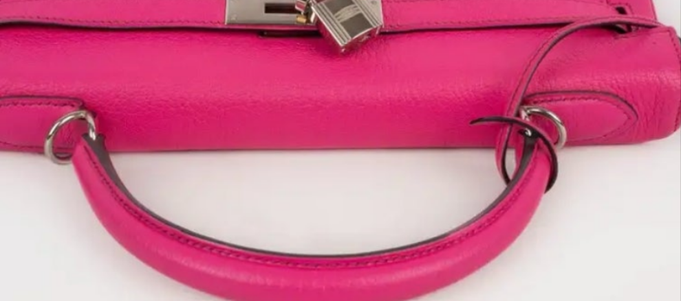 Hermès Pink Calfskin Kelly Bag, 2005