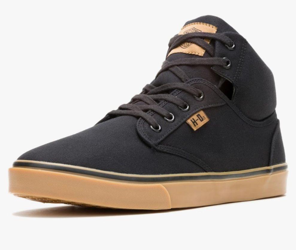 Harley-Davidson Men's Wrenford Canvas Motorcycle Casual Sneaker