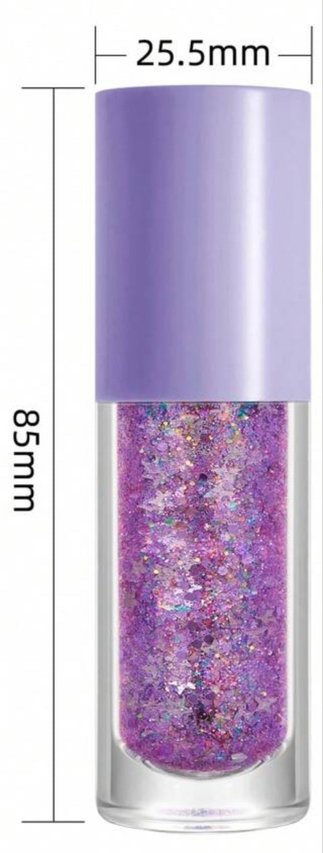 1pc Shiny Glitter Gel Makeup Holographic 3d Sparkly Pet Glitters For Face, Eyes, Body, Hair Diy Art, Easy To Apply And Clean, Perfect For Music Festival, Outdoor Party, Salon, Family Creative Day, Anniversary Gifts
