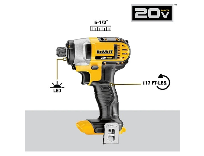 DEWALT 20V MAX Cordless Drill and Impact Driver, Power Tool Combo Kit with 2 Batteries and Charger (DCK240C2
