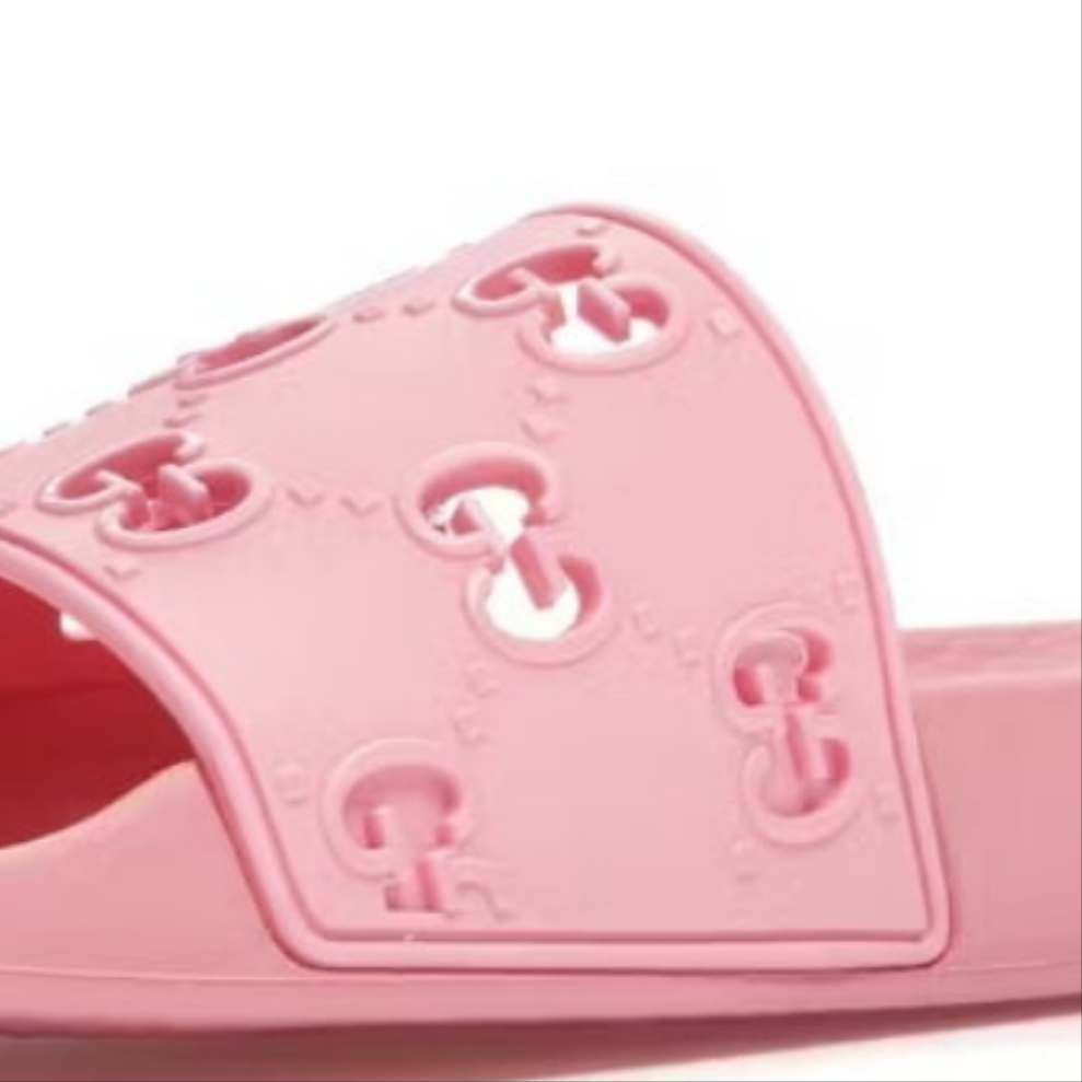 Gucci Slide Pink Rubber (Women's)