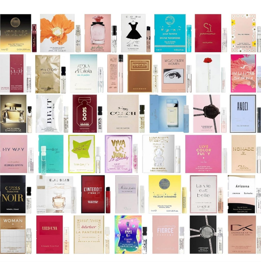 Perfume High End Designer Fragrance Sampler Set for Women - (Pack of 12 Sample Vials)