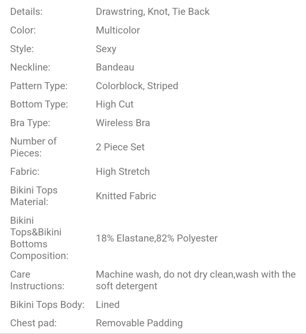 2 pieces plus size bathing suit polyester