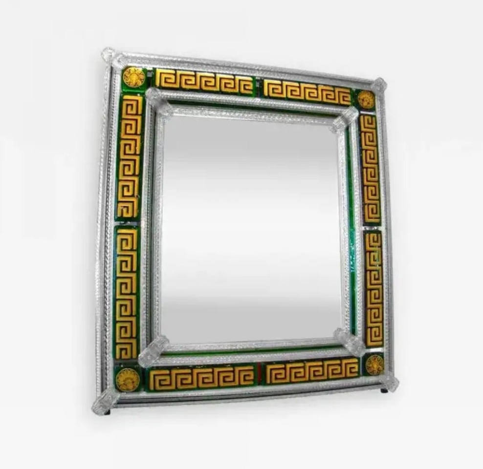Versace Casanova Venetian Glass & Art Mirror
Fratelli Barbini - Gianni Versace Mirror