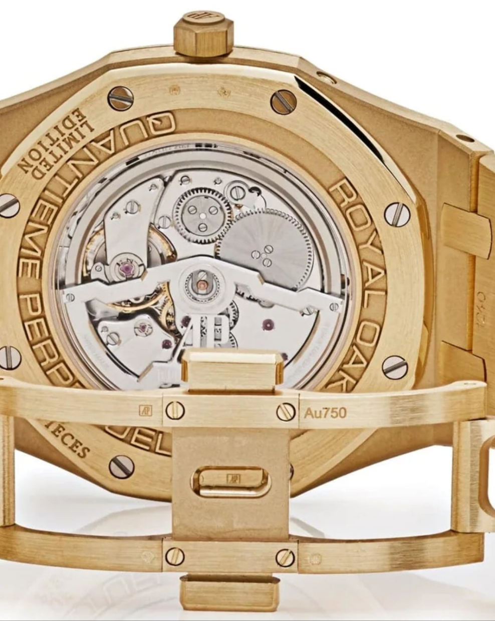 Audemars Piguet Royal Oak Perpetual Calendar Ultra-Thin 26586BA.OO.1240BA.99 Watch Yellow Gold Limited Edition