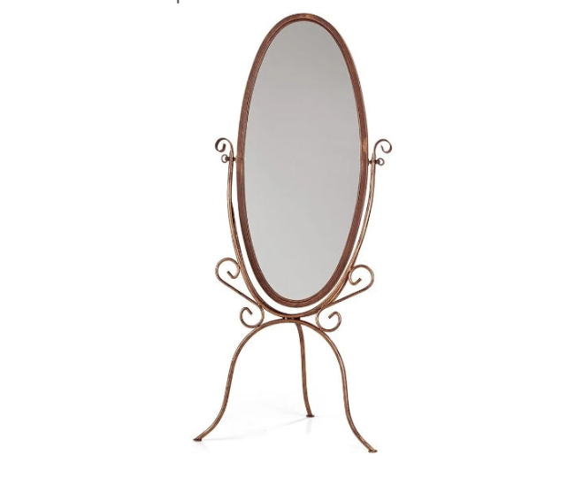 s Boutique Cobblestone Cheval Floor Mirror