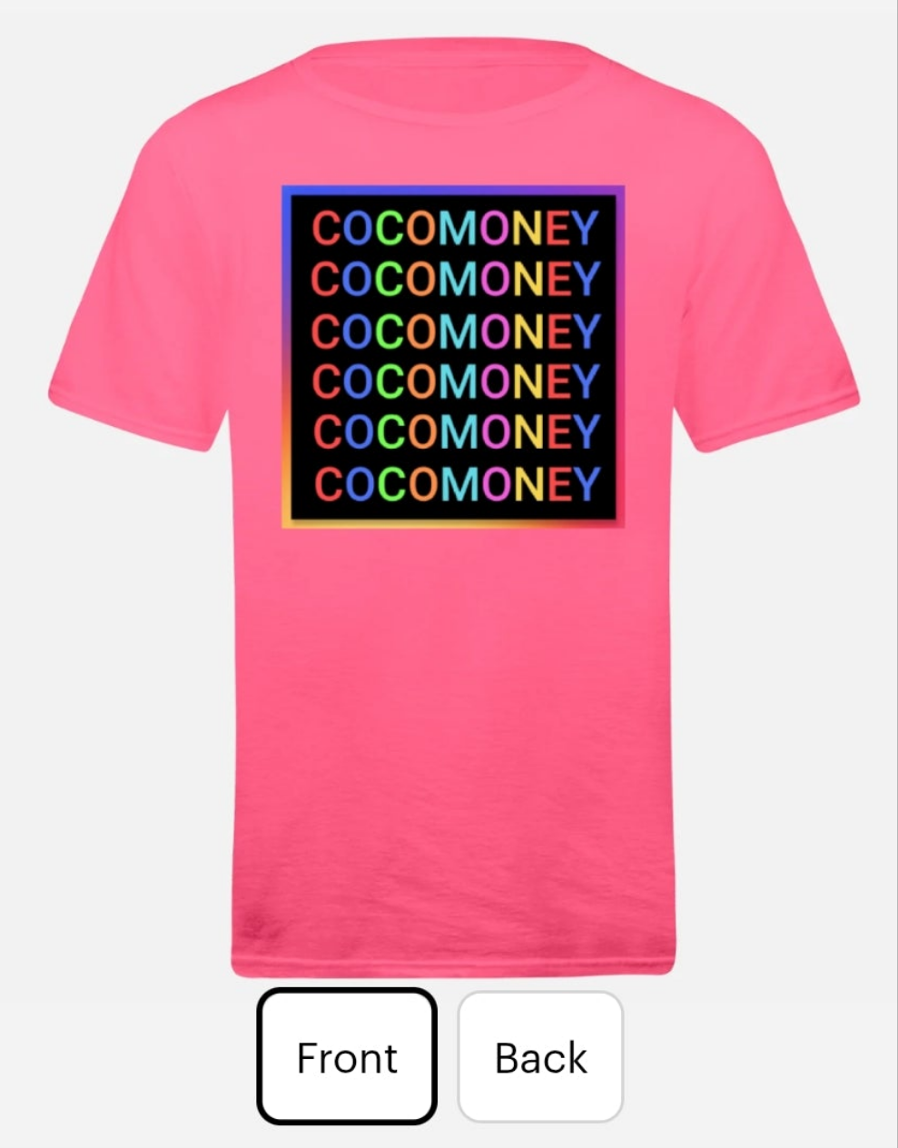 COCOMONEY RAINBOW MERCH COLLECTION π UNISEX