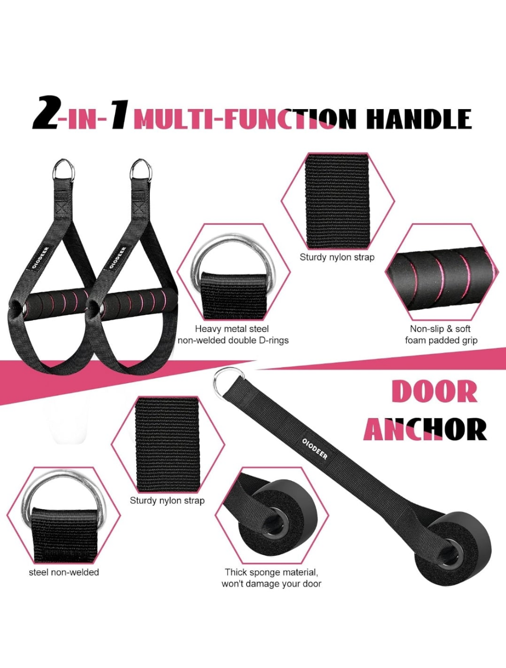 Pilates Bar Kit with Resistance Bands for Working Out, Pilates Equipment with Ab Roller for All Fitness Levels, Portable Home Gym Full Body Workout Equipment for Women&Men