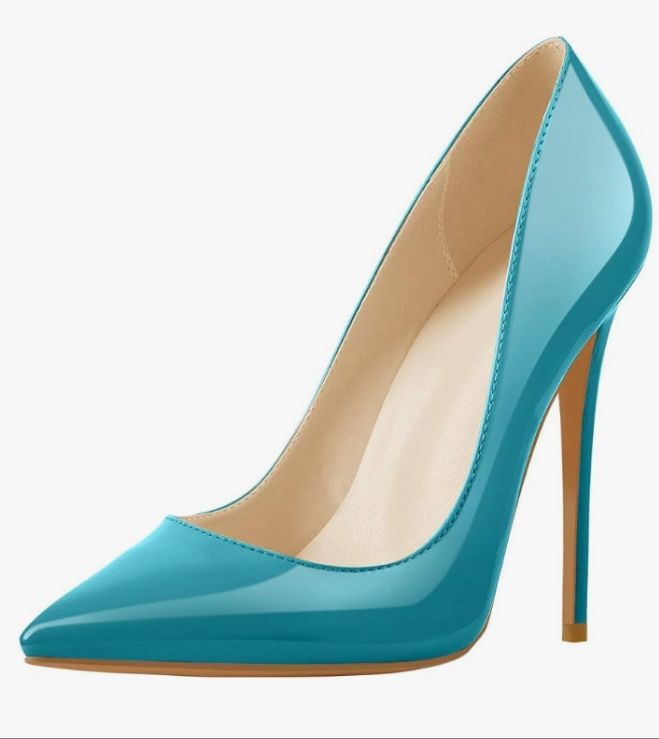 Women's Classic Pumps Pointed Toe Sexy 4.7 Inches High Heels