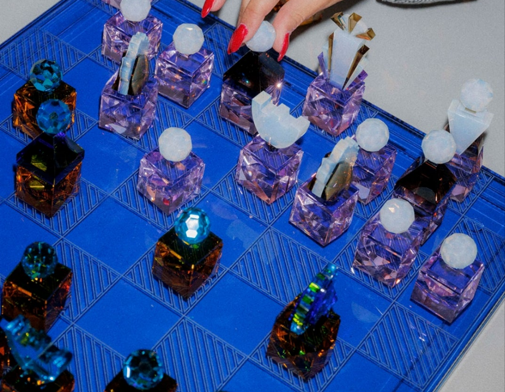 Crystal Reflections Copenhagen
Crystal Chess Set