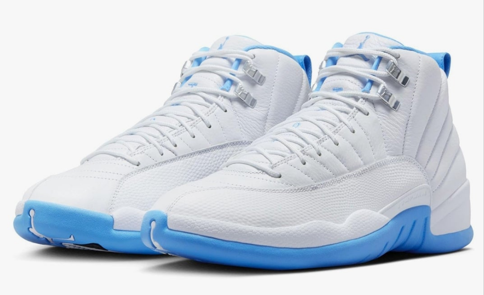 Jordan 12 Retro 'Melo' University Blue/White (CT8013 112)
