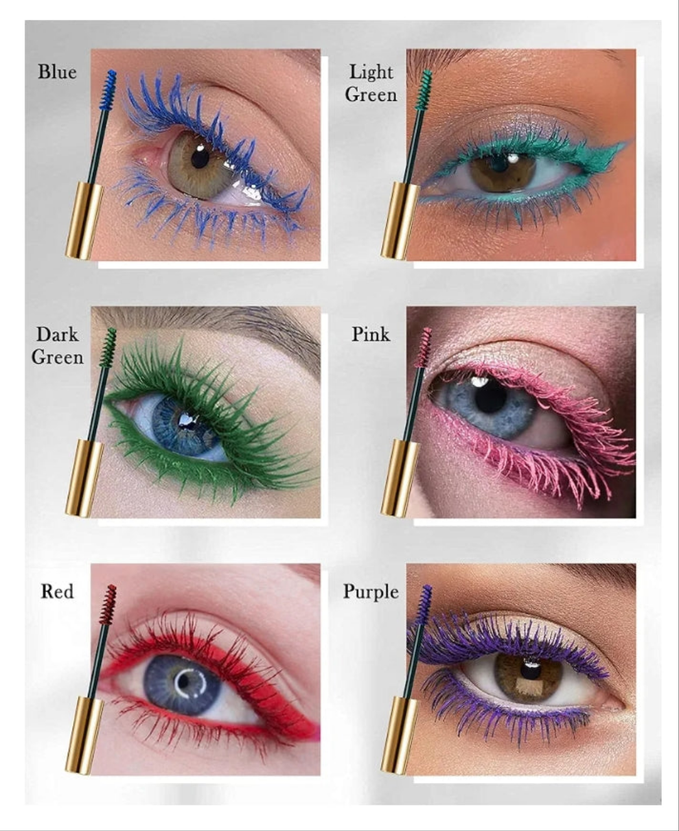 5 colors Mascara set