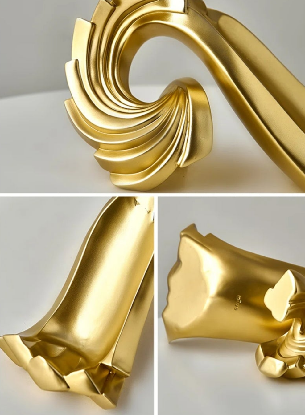 Tabletop Wine Bottle Rack Gold