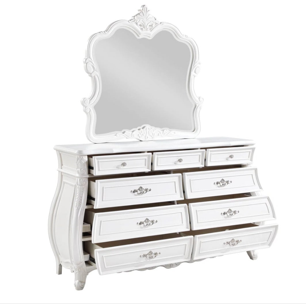 Luxury 5PC Bedroom Set White