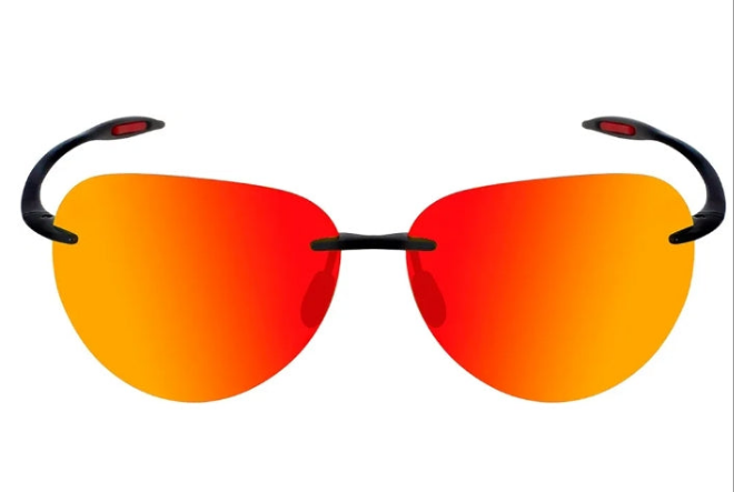 Sunglasses for Men Women Tr90 Rimless Frame for Running Fishing Golf Surf Driving