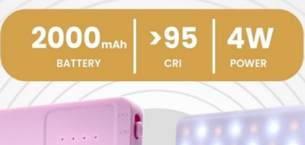 80 LED Rechargeable Selfie Light & Double-Sided Silicone Suction Phone Case Mount (Pack) - Perfect for iPhone, Android, TikTok, Makeup, Live Streaming, Vlogs as seen on cocomoney tiktok pink