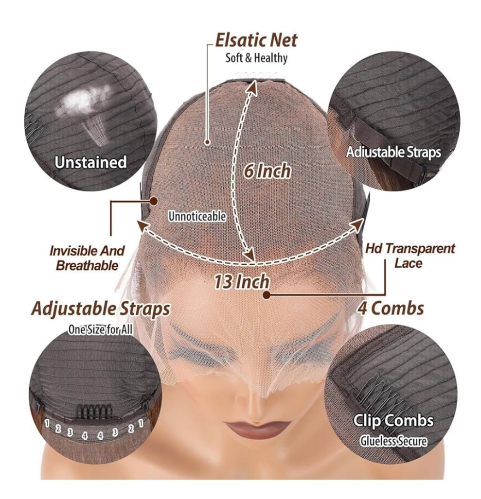 30 Inch Chocolate Brown Lace Front Wigs Human Hair Pre Plucked 13X6 Body Wave HD Lace Frontal Wigs 180% Density Brown Wig Human Hair for Women Glueless Wigs