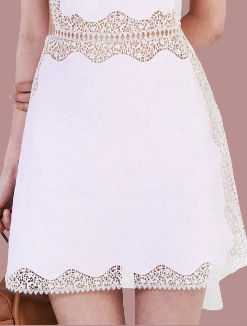 Prada Pink
All Mini
Prada
Linen Mini-Dress
