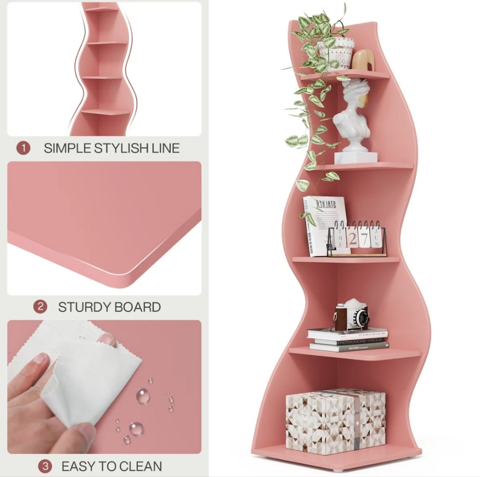 Corner Bookcase