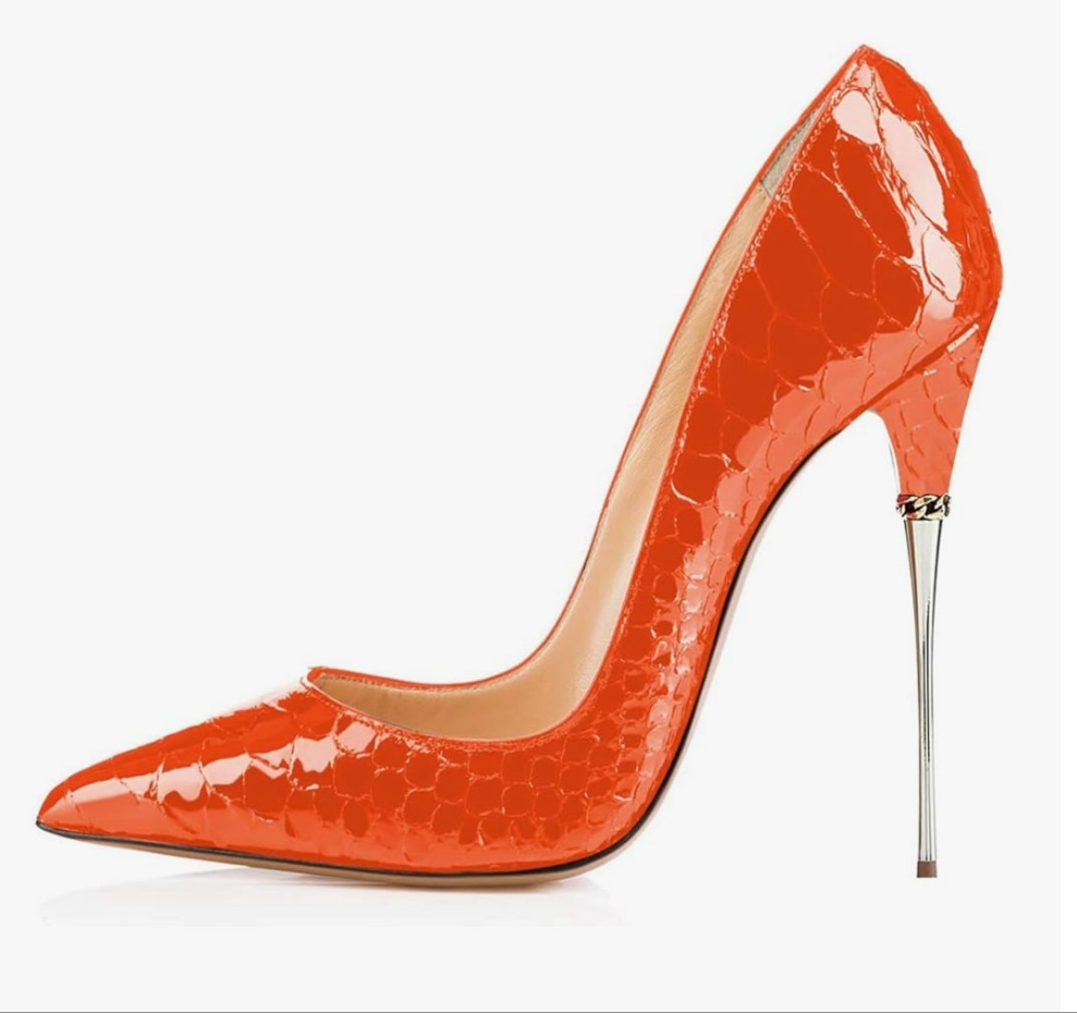 Sexy Slip On Pumps Stiletto Heels Pointy Toe Chic Party Evening Dress