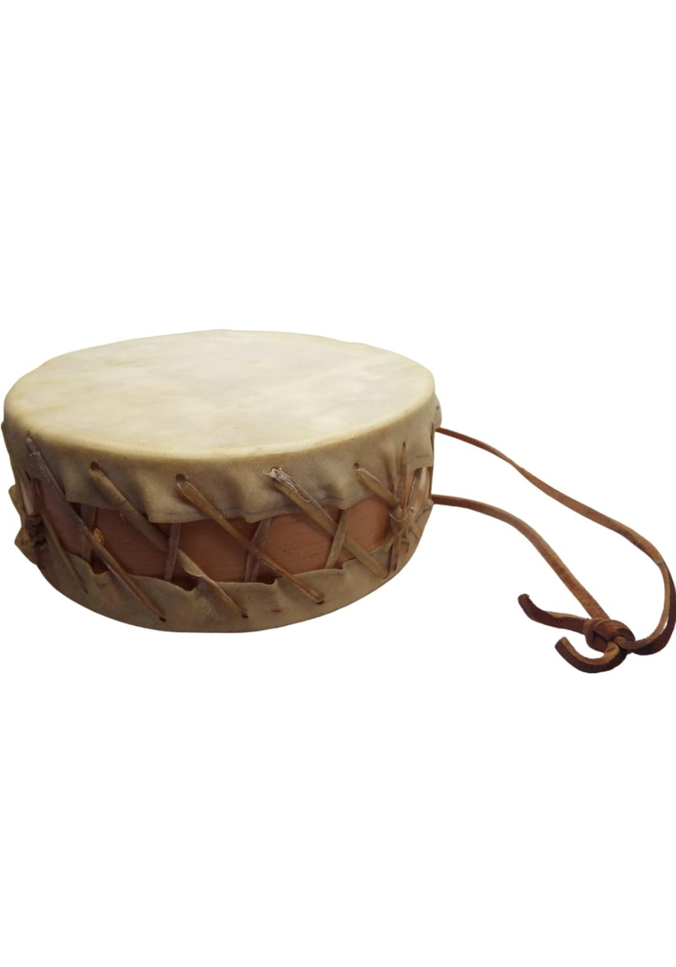 hand drum 6 IN, shaman drum, frame drum, world drum, native american drums, small handmade drum YAQUI