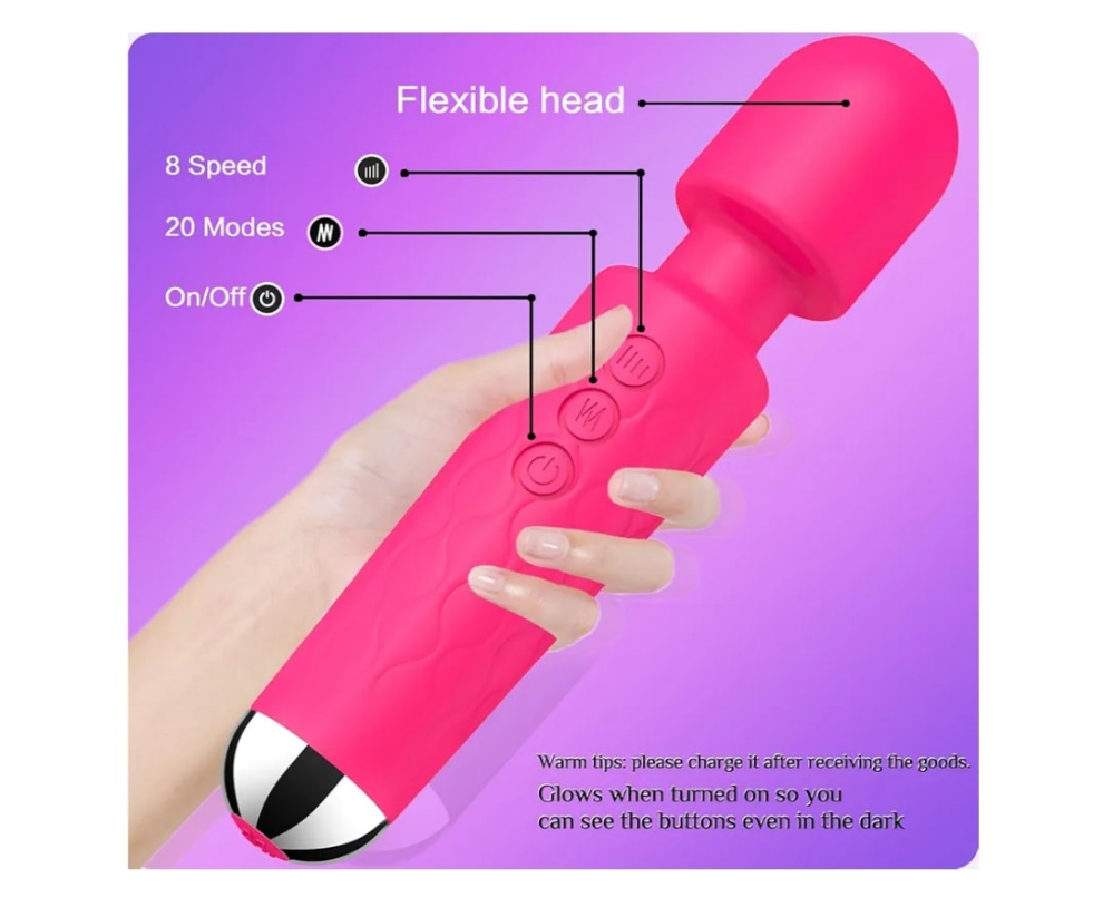 Vibrator Adult Sex Toys for Women, Vibrators Thrusting Dildos Sex Toys with 20 Patterns and 8 Speeds, G Spot Clit Stimulator Pleasure Tools for Female Couples Games Vibradores (