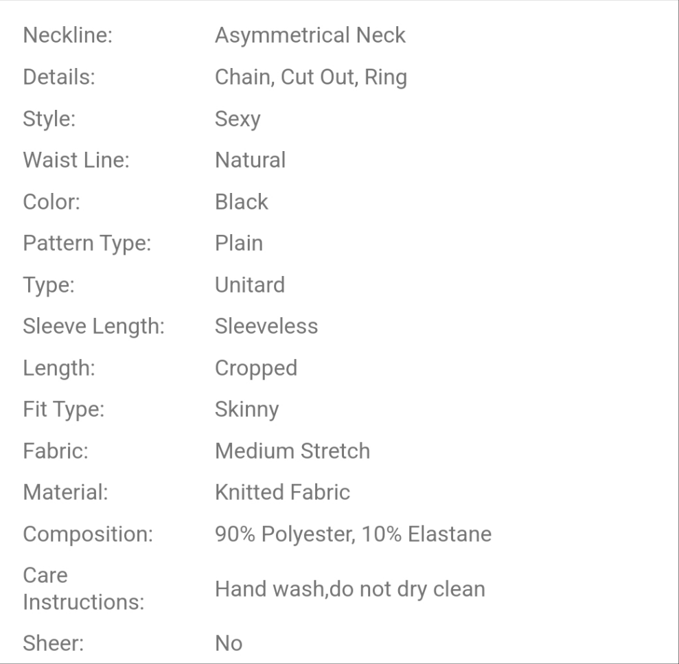 Plus Size Solid Color Asymmetric Collar Tight Hollow Sexy Sleeveless Jumpsuit COCOMONEY