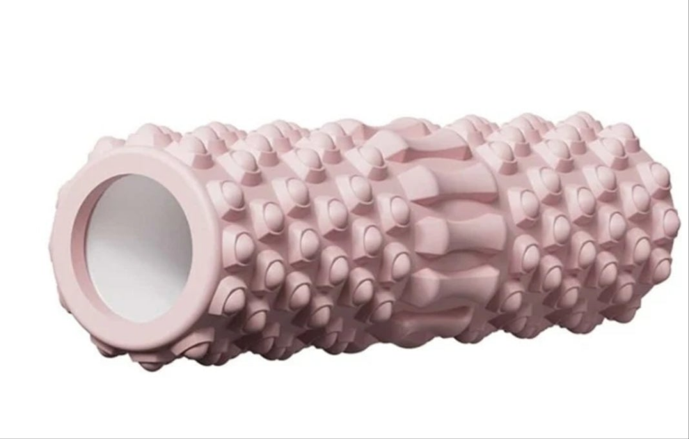 Foam Roller Massage Roller For Muscle Relaxation, Slimming Legs, Yoga Column, Fitness Equipment Auxiliary Tool material eva pink
