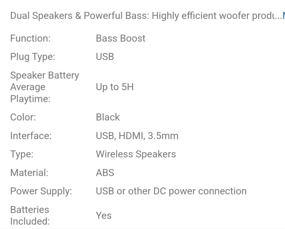 Dazone Bluetooth Speaker Wireless Portable Dual 8" Woofer Party PA Suond System Speaker Heavy Bass With Microphone, Remote Control, TWS, AUX, FM, LED