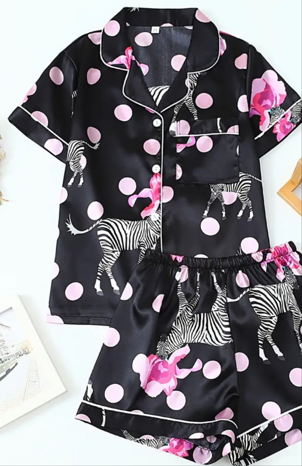 COCOMONEY ZEBRA OR LEOPARD PAGAMA SETS 2 and 3 PIECES