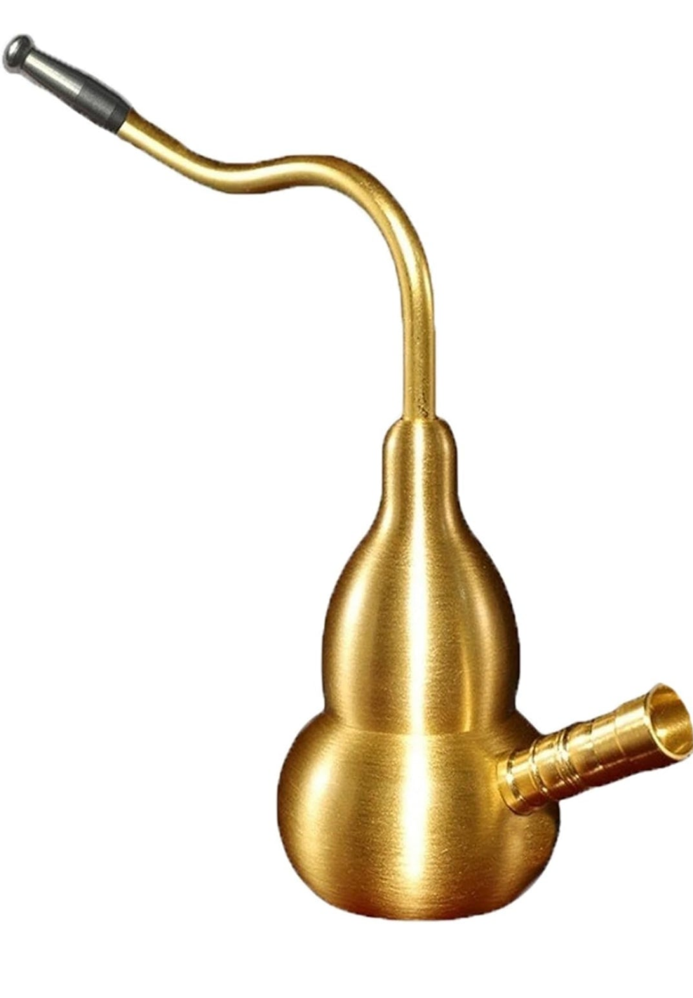 Hookah Mini Hookahs Shisha Handheld Personal Hookah Water Pipe For Smoking Brass Small Travel Hookah Smoking Gifts For Father Husband Boyfriend or Friends,