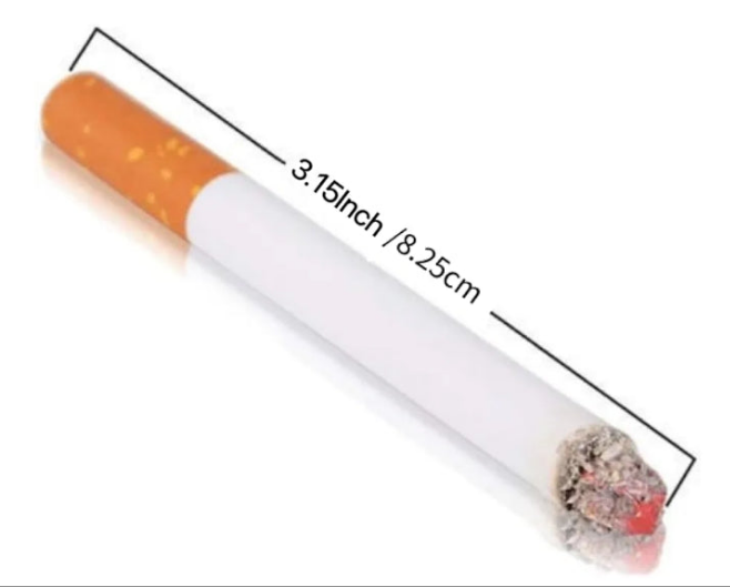 Fake Cigarettes,3.25 Inch Fake Puff Cigarettes(Pack of 6), Faux Cigs with a Realistic Look Durable/Realistic - Ideal for Themed Parties/Theatrical Performances…