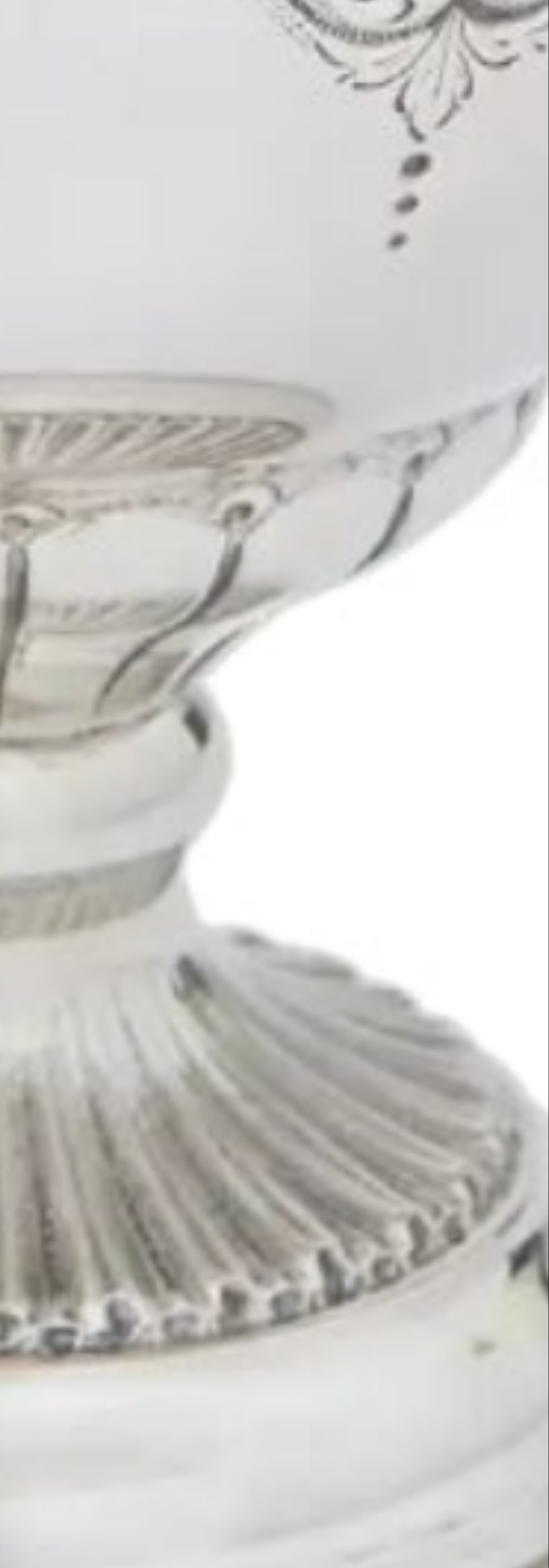 925 Very Large Sterling Silver Decorative Piece / Vase