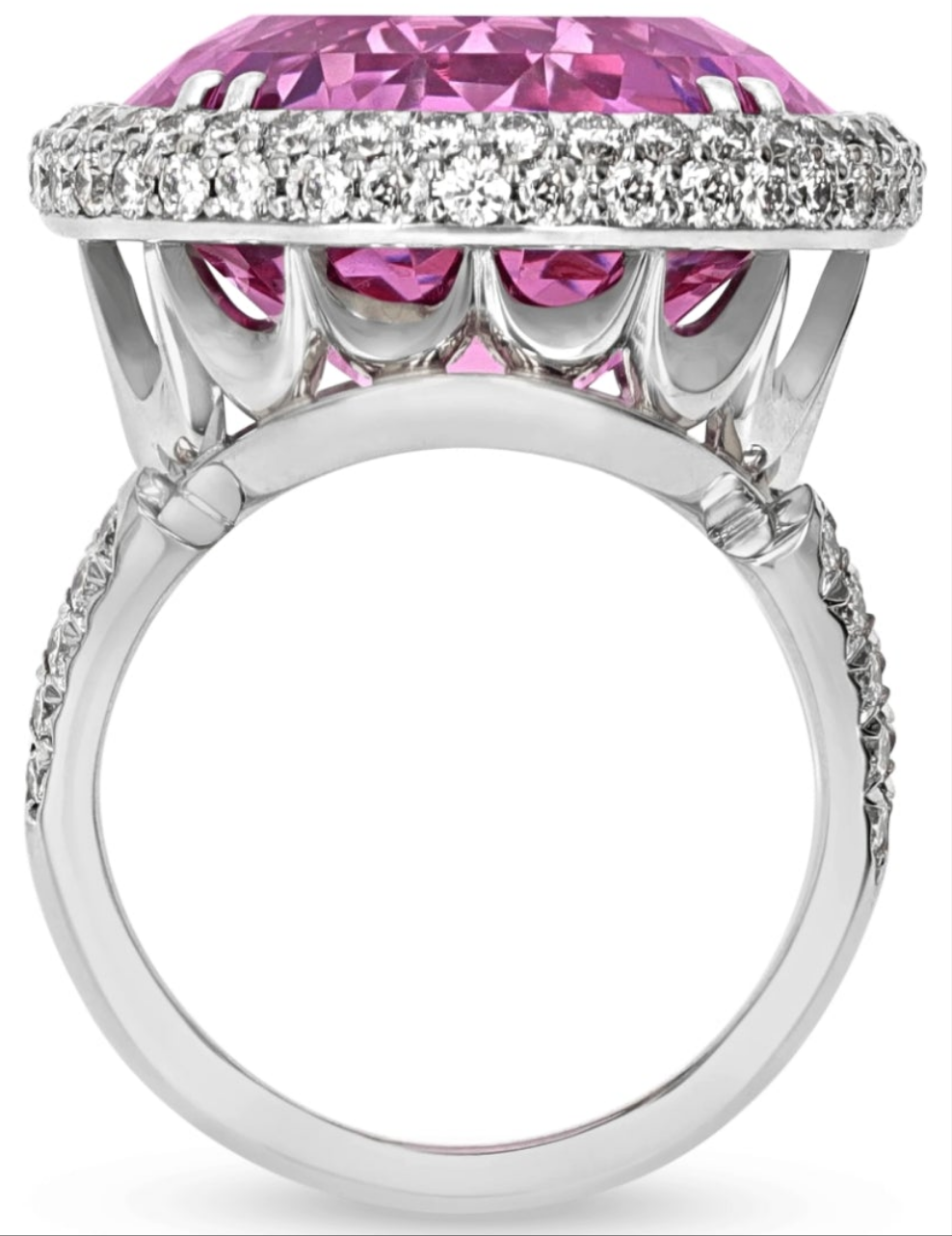 Pink Topaz Ring, 23.44 Carats