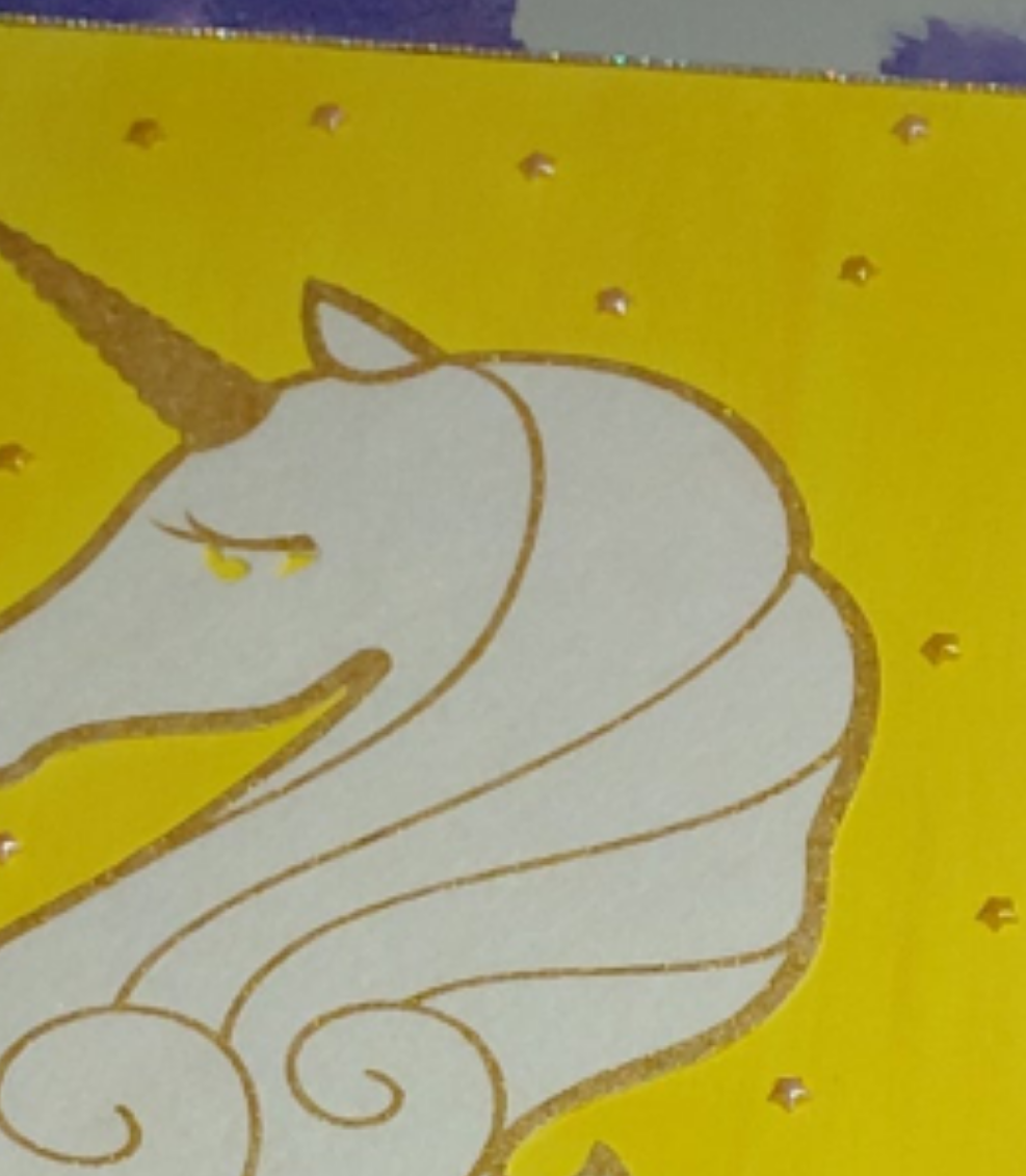 COCOMONEY ART UNICORN BLING 1 of 1 custom painting