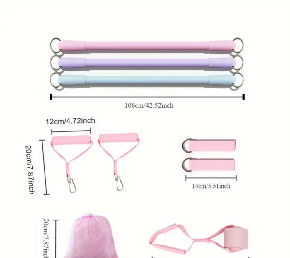 Resistance bands set multifunctional multicolor