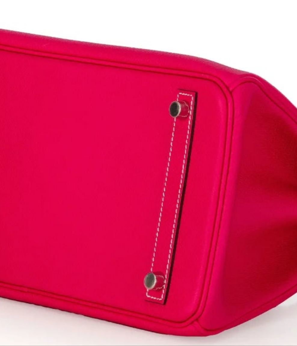 Auth. Hermès Bag - Birkin 30cm Box Calf Pink New