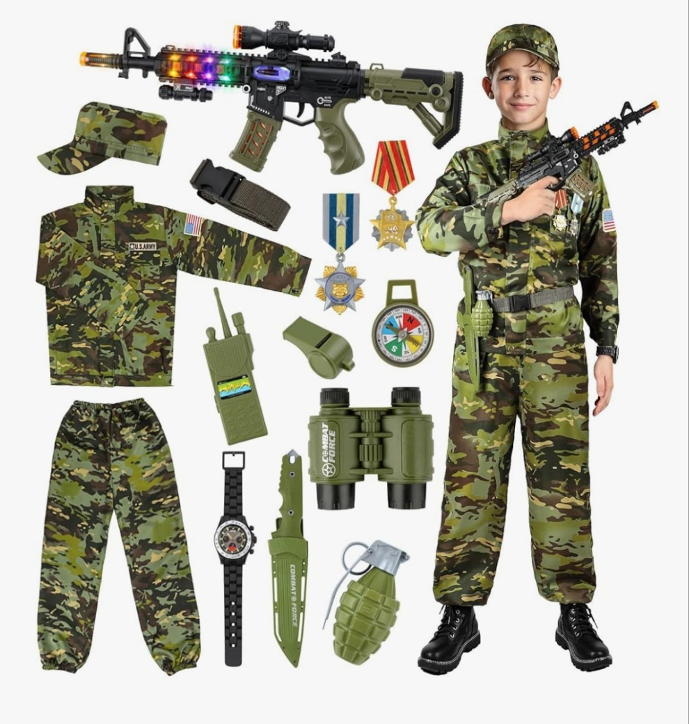 Kids Halloween costume includes everything as seen in photo choose by number below