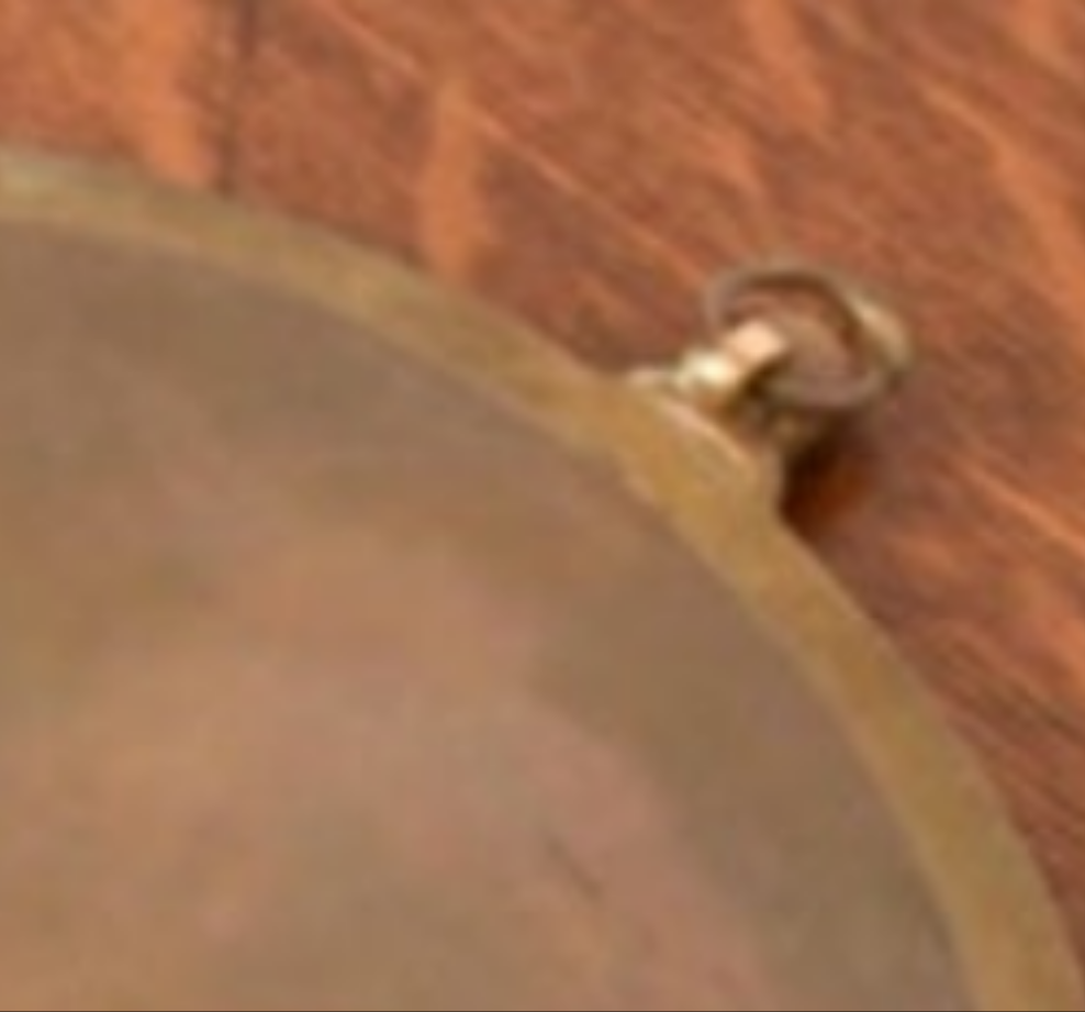 Antique Tiffany & Co. Bronze Doré Alhambra Vanity Hand Mirror, Circa 1910